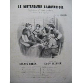 DELISLE Eugène Le Nostradamus Charivarique Chant Piano XIXe
