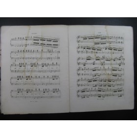 RUMMEL Joseph Les Huguenots Piano 4 mains XIXe