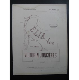 JONCIERES Victorin Elia Piano