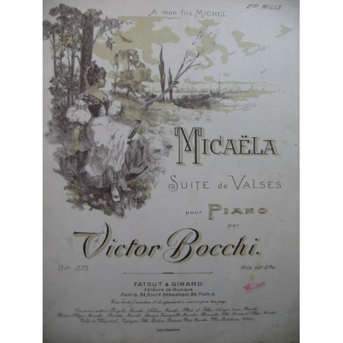 BOCCHI Victor Micaëla Piano