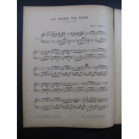 CARYLL Ivan La Dame en Rose Piano 1916