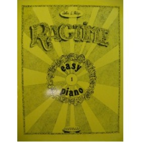 PHILIP John L. Ragtime Easy Piano Vol. 1 ﻿Piano 1978