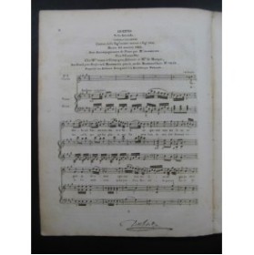 PAER Ferdinando Griselda No 5 Chant Piano ca1820