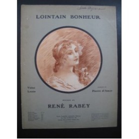 RABEY René Lointain Bonheur Piano 1910