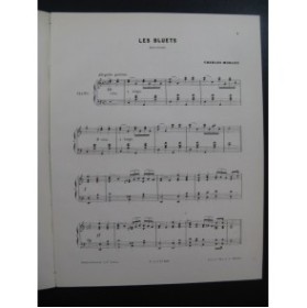 MORLEY Charles Les Bluets Piano ca1880
