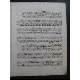 LATOUR Théodore Six Petits Airs Piano ca1820