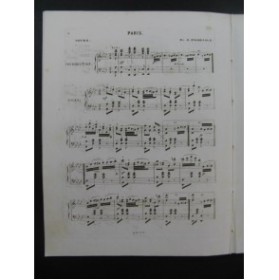 PASDELOUP J. Paris Piano ca1847