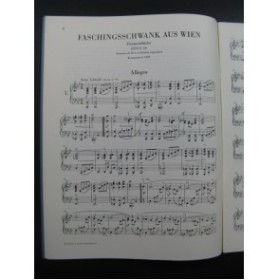 SCHUMANN Robert Faschingsschwank aus Wien op 26 Piano