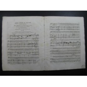 BERTON F. Fils Adieu Colin Au Revoir Chant Piano ou Harpe ca1830