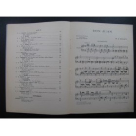 MOZART W. A. Don Juan Chant Piano Opéra 1933
