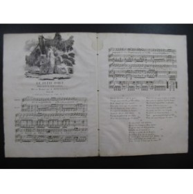 ROMAGNESI Antoine Le Petit Doigt Chant Piano ca1830