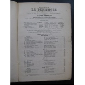 OFFENBACH Jacques La Périchole Opéra Chant Piano 1874