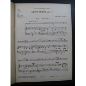 SPORCK Georges Appassionato Orchestre 1927