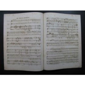BRUGUIÈRE Edouard Le Faux Ermite Chant Piano ca1830