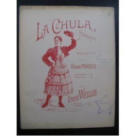 WEILLER Ernest La Chula Piano