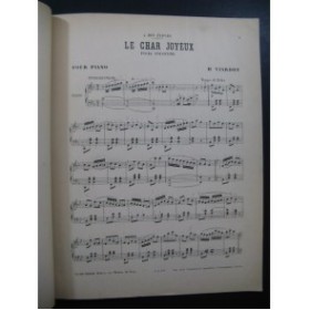 VIARDOT H. Le Char Joyeux Piano XIXe siècle
