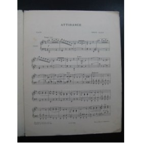 ALLEN Roger Attirance Piano 1912
