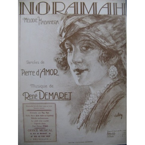 DEMARET René Noramah Piano