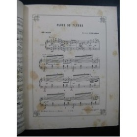 BERNARD Georges Pluie de Fleurs Piano XIXe siècle