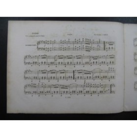 CARON Gustave Elisa Valse Piano ca1840