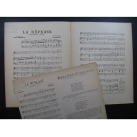 CHILLEMONT La Rêveuse Chant Piano
