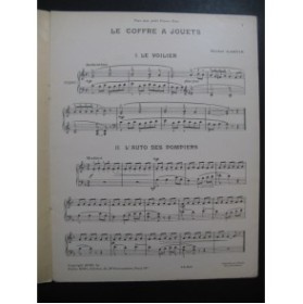 GARCIN Michel Le Coffre à Jouets Piano 1950