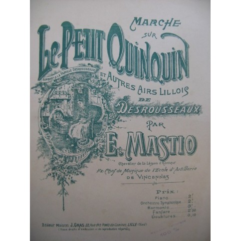 MASTIO E. Le Petit Quiquin Piano
