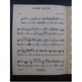 DIEVAL Jack Auber Blues pour Piano 1948