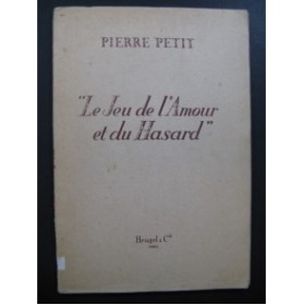 PETIT Pierre Le Jeu de l'Amour et du Hasard Chant Piano 1946