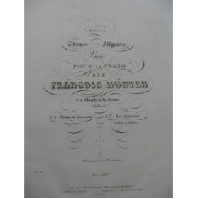 HÜNTEN François Marche de la Norma No 1 Piano 1838