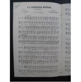 BOISSIÈRE Frédéric La Première Montre Chant XIXe
