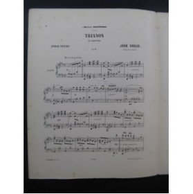 CREUS José Trianon Piano XIXe siècle