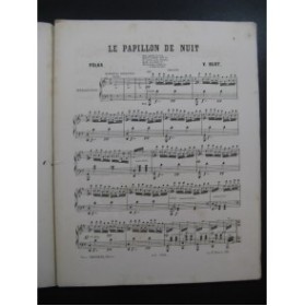 BUOT V. Le Papillon de Nuit Piano 1876
