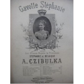CZIBULKA A. Gavotte Stéphanie Piano