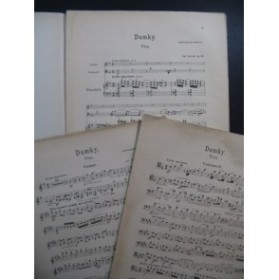 DVORAK Anton Dumky Trio Piano Violon Violoncelle 1894