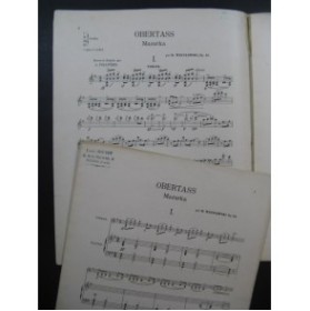 WIENIAWSKI Henri Deux Mazurkas op 19 Violon Piano XIXe