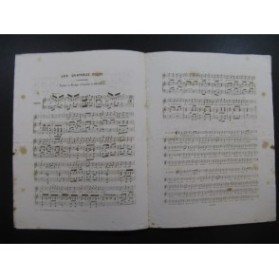 DE BEAUPLAN Amédée Les Quatorze Filles Chant Piano ca1830