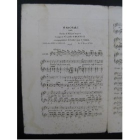 DE BEAUPLAN Amédée O Ma Cavale Chant Guitare ca1825
