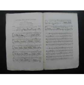BRUGUIERE Edouard Laissez-moi Jeune Valérie Chant Guitare 1830