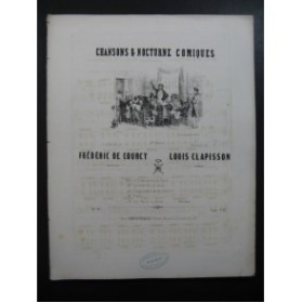 CLAPISSON Louis Fidèle Chant Piano ca1840