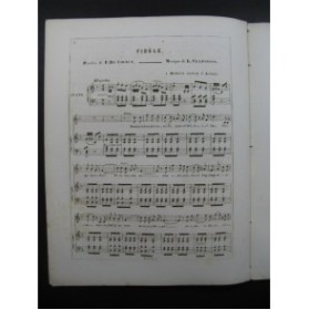 CLAPISSON Louis Fidèle Chant Piano ca1840