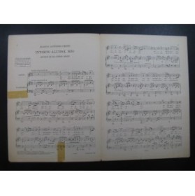 CESTI Marco Antonio Intorno all'idol mio Chant Piano 1946