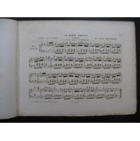 DECOMBES Achille Le Petit Coquet Piano ca1850