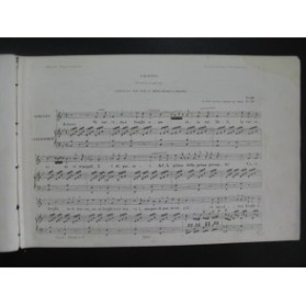 BELLINI Vincenzo Cavatino Chant Piano XIXe