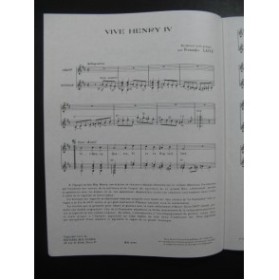 Vive Henry IV Chanson Française Chant Guitare