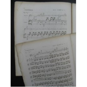 ALARD Delphin Tarentelle op 14 Violon Piano ca1845
