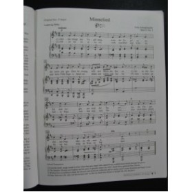 MENDELSSOHN 24 Songs Chant Piano 1992