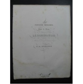 OSBORNE C. A. Le Domino Noir Piano 1838