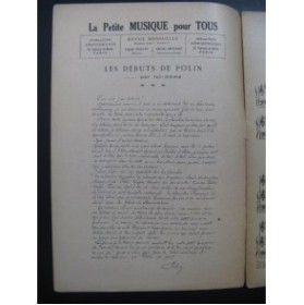 POLIN Ses Chansons les plus Comiques Chant Piano 1914