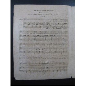 JOSSE J. B. Le Père Coupe Toujours Chant Piano ca1840